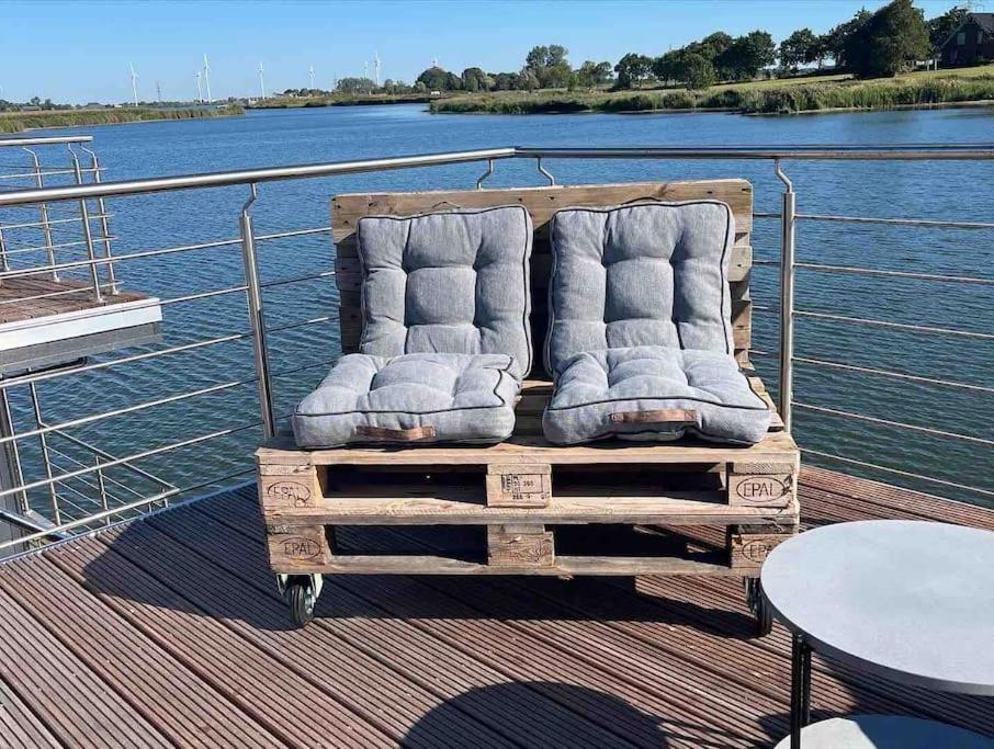 Hausboot Fritz Im Wangermeer 西里格 外观 照片